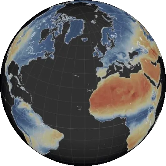 Wildfires hazard dataset